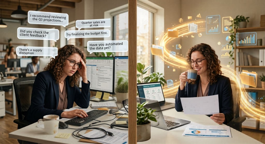 Moving Beyond Chatbots: From AI Advisors to Digital Co-Workers
